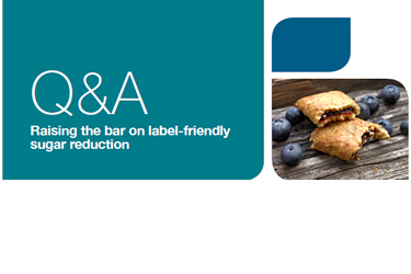 QA Label-friendly Sugar Reduction QA标签友好的糖减少